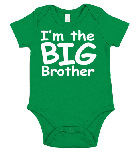 Im The Big Brother Short Sleeve Baby One-Piece