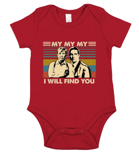 Lt Joe Kenda My my my i will find you vintage shirt Short Sleeve Baby One-Piece