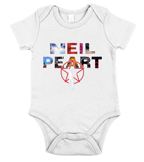 Neil Peart Rush Band logo shirt Short Sleeve Baby One-Piece