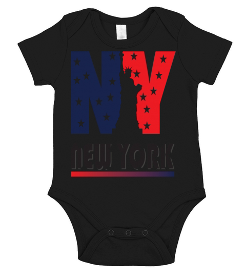 NEW YORK GIFT IDEA COOL DESIGN Short Sleeve Baby One-Piece