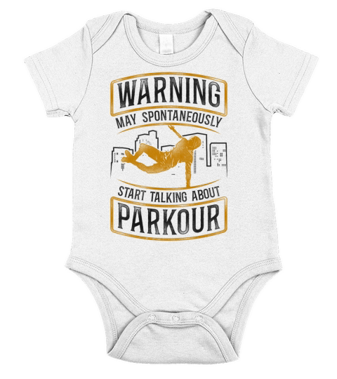 Parkour Free Running Traceur Short Sleeve Baby One-Piece