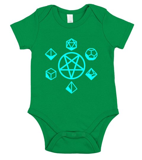 Pentagram RPG Short Sleeve Baby One-Piece