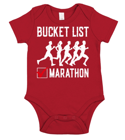 Running Runner Half Marathon Short Sleeve Baby One-Piece