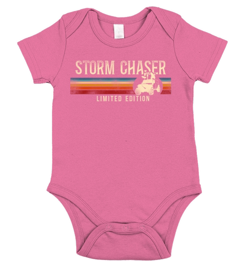 Storm Chaser Hurricane Meteorology Short Sleeve Baby One-Piece