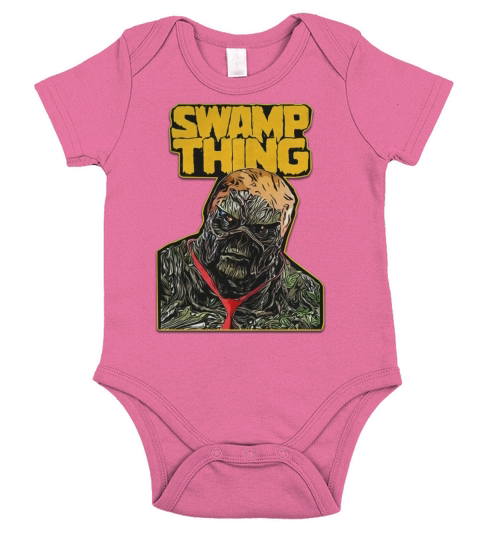 Swamp Thing Trump Short Sleeve Baby One-Piece