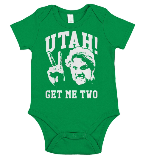 Utah Get Me 2 Funny T-Shirt Short Sleeve Baby One-Piece