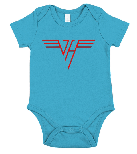 Van Halen - Red T-Shirt Short Sleeve Baby One-Piece