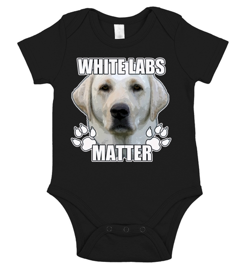 WHITE LABS MATTER T-Shirt Short Sleeve Baby One-Piece