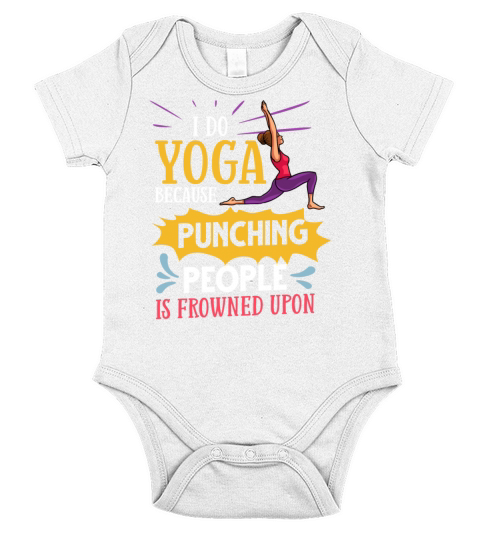 Yoga Unicorn Beginner Workout Quotes Meditation Short Sleeve Baby One-Piece