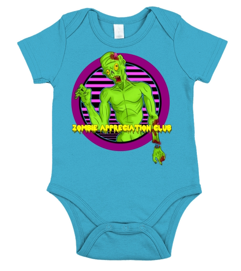 Zombies Short Sleeve Baby One-Piece