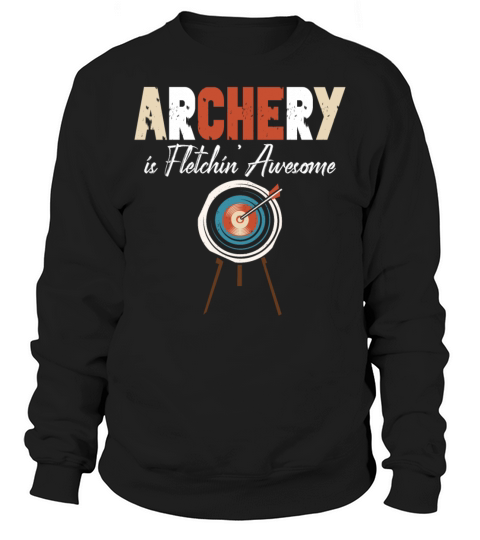Archery Bow Archer Vintage Target Sweatshirt Unisex