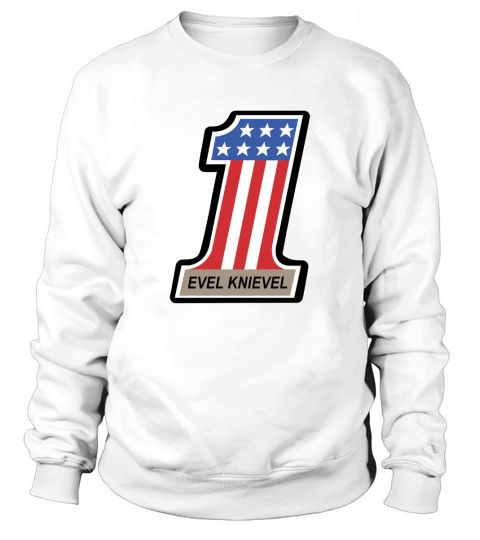 Evel Knievel Logo Sweatshirt Unisex