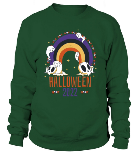 HALLOWEEN 2022 CARTOON GHOSTS AND SKULLS Sweatshirt Unisex