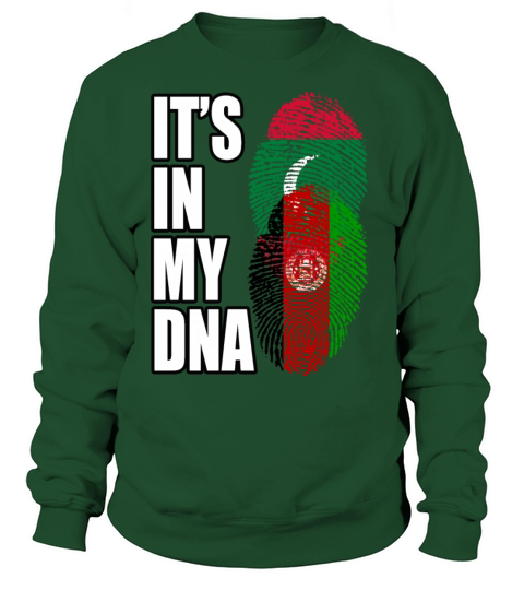 Maldivian And Afghanistan Mix Heritage DNA Flag Sweatshirt Unisex