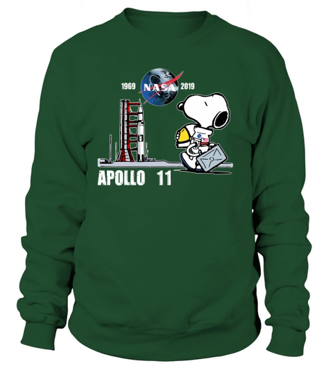 Snoopy 1969 Nasa 2019 Apollo 11 shirt Sweatshirt Unisex