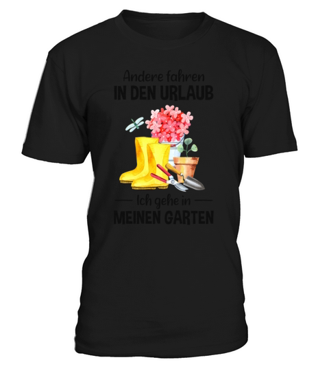 Garden Vacation Funny Quote Gardener Gift Idea T-Shirt Unisex
