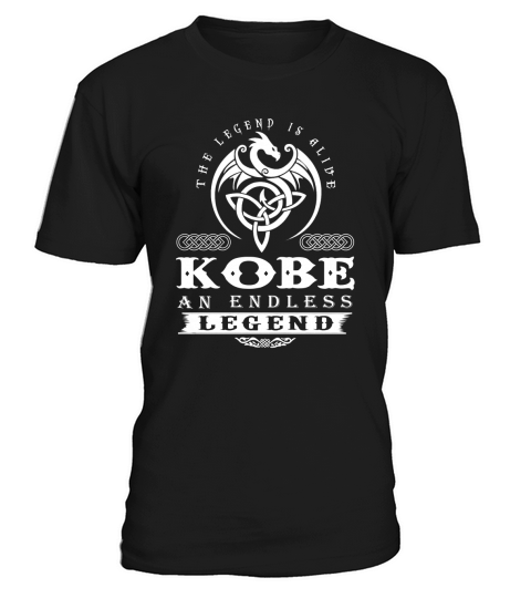KOBE The Legend Is Alive KOBE An Endless Legend ColorWhite T-Shirt Unisex