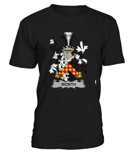 Worth Family Crest Irish Family Crests II T-Shirt Unisex