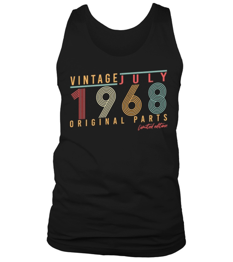 1968 July Limited Edition Tank Top Unisex
