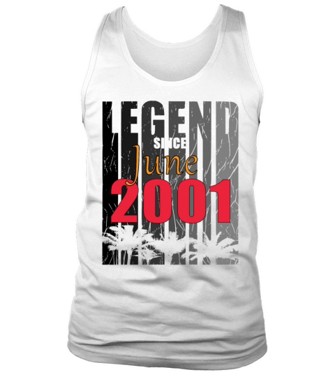 2001 vintage born in June gift Tank Top Unisex