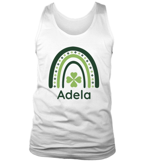 Adela Clover Boho Rainbow Tank Top Unisex