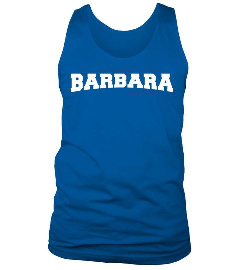 Barbara Name Limited Edition Funny Retro Vintage Tank Top Unisex