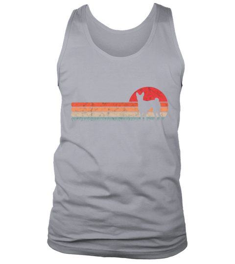 Basenji Retro Congo Terrier Vintage Tank Top Unisex