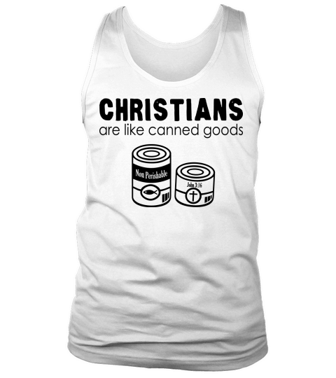 Canned Goods Christian Tank Top Unisex