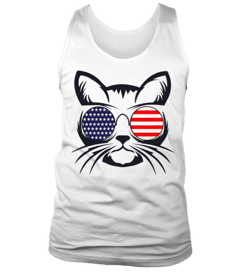 Cat usa Tank Top Unisex