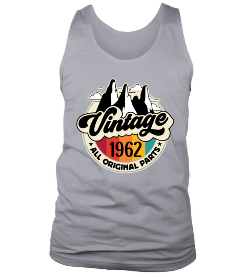 Funny Birthday Born in 1962 Limited Edition Tank Top Unisex