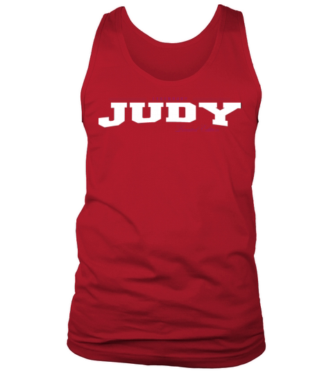 Judy Name Limited Edition Funny Retro Vintage 80s Tank Top Unisex