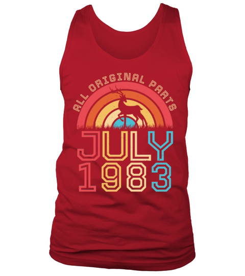 July 1983 Vintage Tank Top Unisex