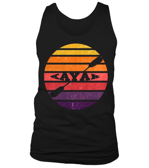 Kayak Kayaking Paddle Canoe Canoeing Gift Idea Tank Top Unisex