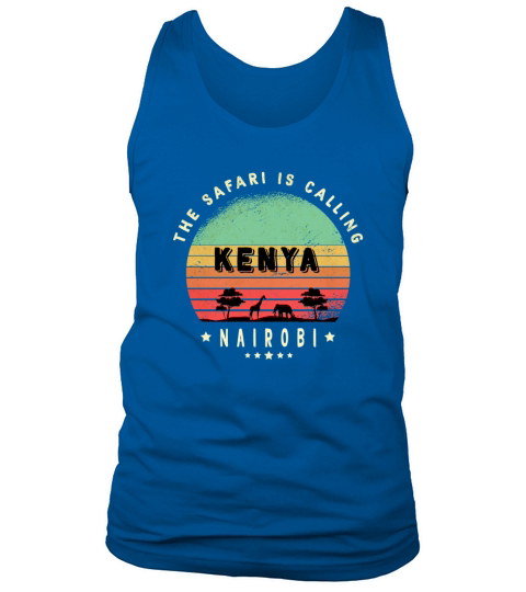 Nairobi Kenya Safari Design Tank Top Unisex