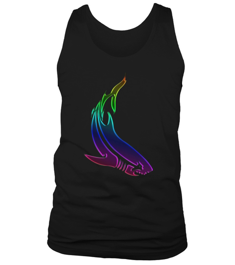 Neon Shark 1 Tank Top Unisex