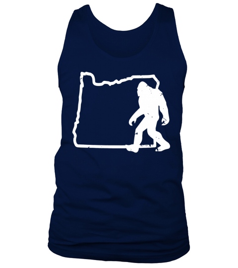 Oregon Bigfoot Hunter Sasquatch Pacific Northwest PNW Tee Tank Top Unisex