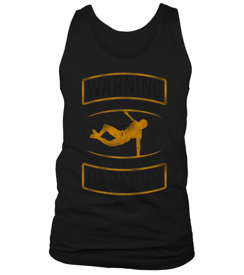 Parkour Free Running Traceur Tank Top Unisex
