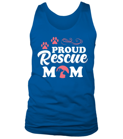 Proud Rescue Mom Tank Top Unisex