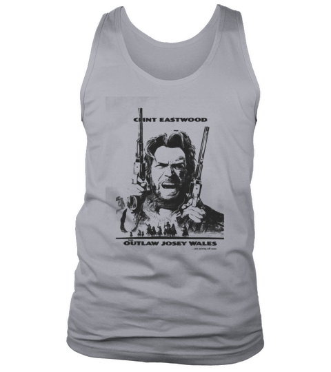 The Outlaw Josey Wales Movie Poster Clint Eastwood Tank Top Unisex
