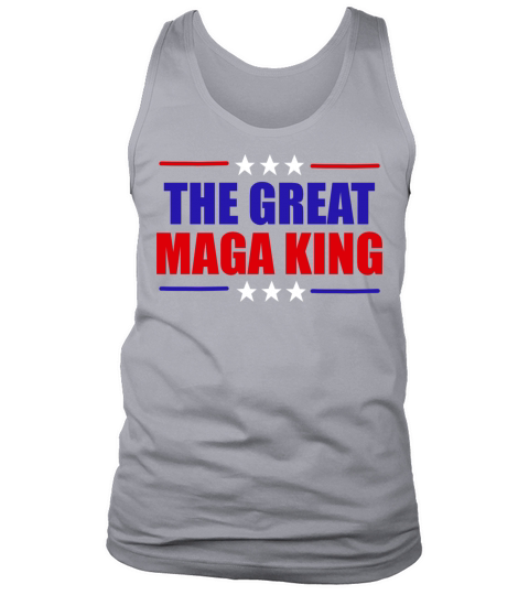Trump the great Maga king funny anti Biden shirt Tank Top Unisex