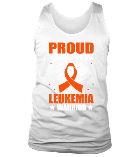 Uncle Leukemia Cancer Awareness Warrior Support Or Tank Top Unisex