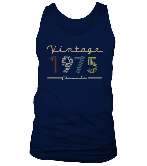 Vintage 1975 Classic Tank Top Unisex