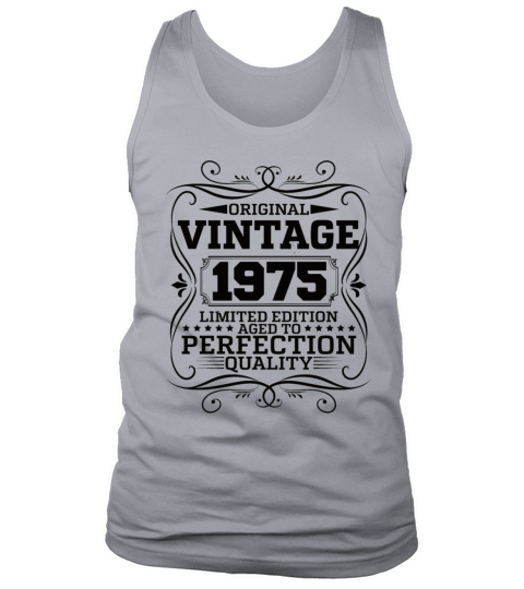 Vintage 1975 Original Limited Edition Tank Top Unisex