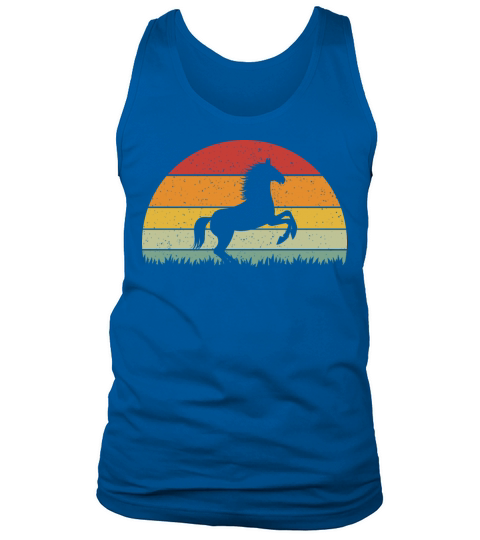 Vintage Retro Horse Vintage Horse Tank Top Unisex
