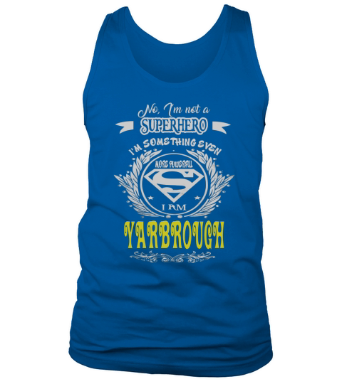 YARBROUGH . superhero YARBROUGH Tank Top Unisex