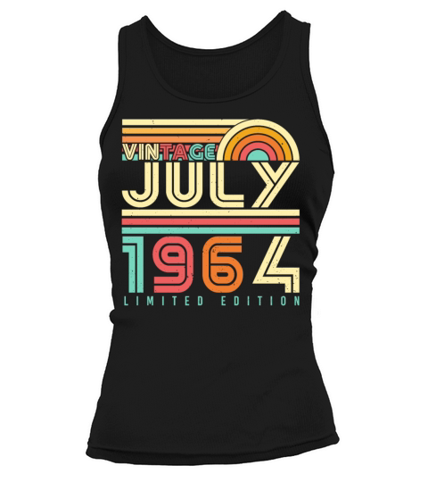 1964 July Retro Tank top Woman