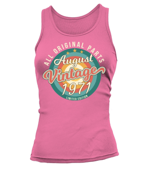 1971 August Everything Original Tank top Woman