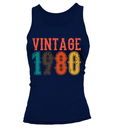 1980 Born Birthday Dad Vintage 1980 Tank top Woman