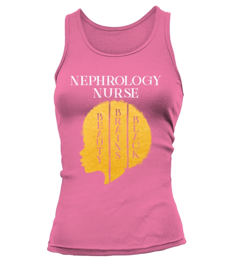 Black History Month Nephrology Nurse African Tank top Woman