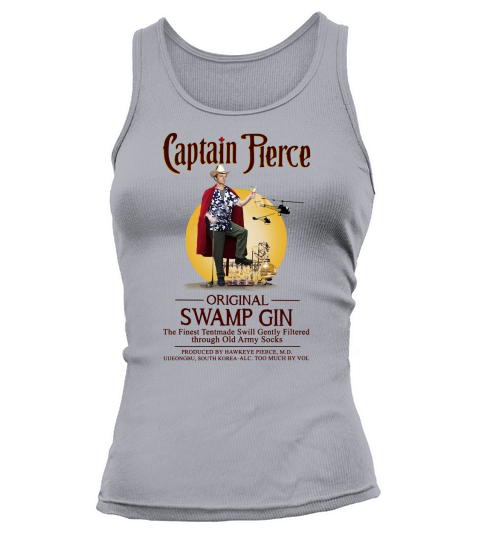 Captain Pierce original swamp gin the Finest Tentmade Swill Gently Tank top Woman